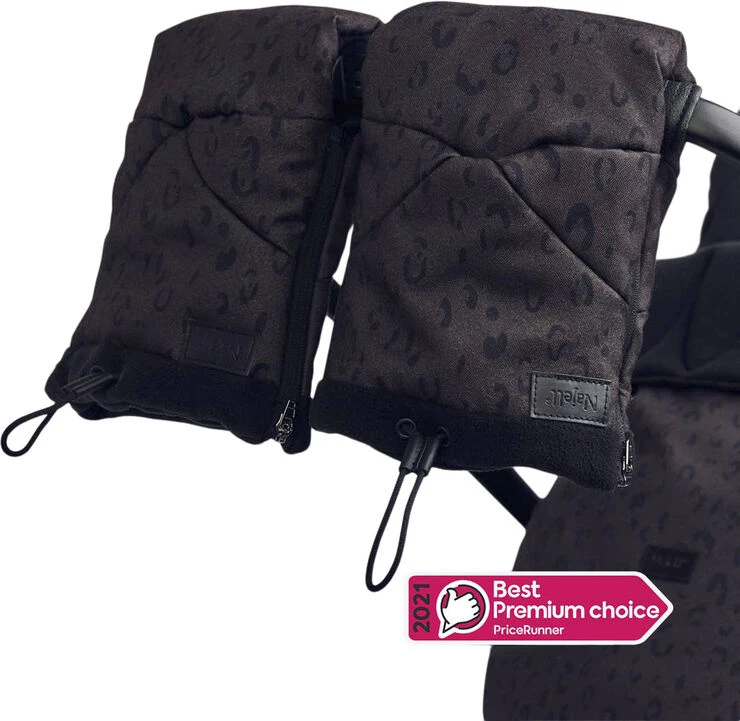 Najell Stroller Gloves - Leopard Brown 3 Najell Stroller Gloves - Leopard Brown
