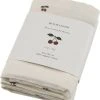 Konges Sløjd 3 PACK MUSLIN CLOTH CHERRY -Ergobaby store unnamed file 3309