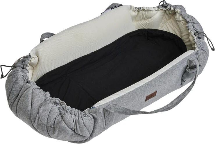 Najell SleepCarrier Bedding - Charcoal Black 4 Najell SleepCarrier Bedding - Charcoal Black - Billede 2