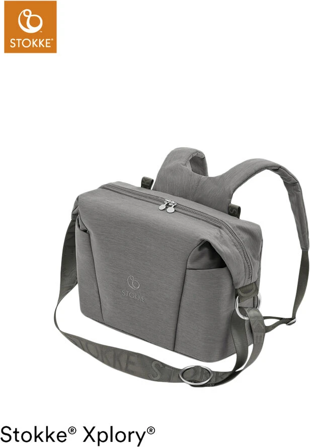 Stokke Xplory X Changing Bag Modern Grey 3 Stokke Xplory X Changing Bag Modern Grey
