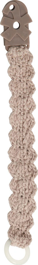 Sebra Hæklet Suttekæde, Sunsoaked Rose 3 Sebra Hæklet Suttekæde, Sunsoaked Rose