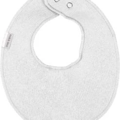 Mikk-Line Cotton Bibs - Round White