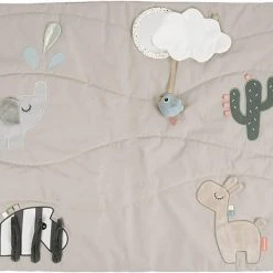 Done By Deer Sanselegetæppe Deer Friends Sand Sand