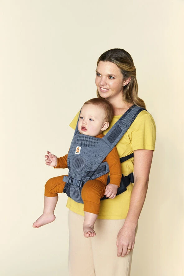 Ergobaby Aerloom - Ocean Blue 6 Ergobaby Aerloom - Ocean Blue - Billede 4