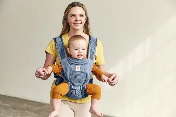 Ergobaby Aerloom - Ocean Blue 8 Ergobaby Aerloom - Ocean Blue - Billede 6