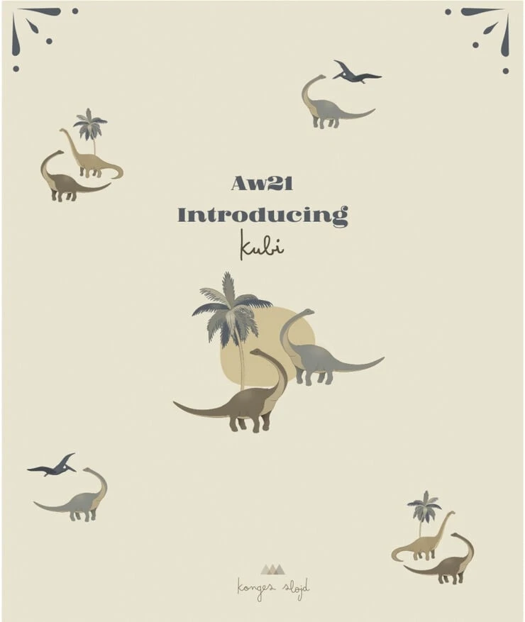 Konges Sløjd NURSERY PILLOW COVER KUBI 3 Konges Sløjd NURSERY PILLOW COVER KUBI