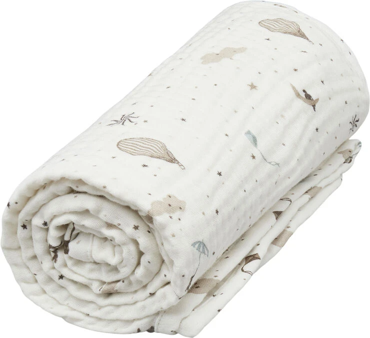 Cam Cam Copenhagen Muslin Baby Blanket - GOTS Dreamland Dreamland 3 Cam Cam Copenhagen Muslin Baby Blanket - GOTS Dreamland Dreamland