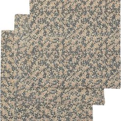 Konges Sløjd 3 PACK MUSLIN CLOTH CHAMP BLEU