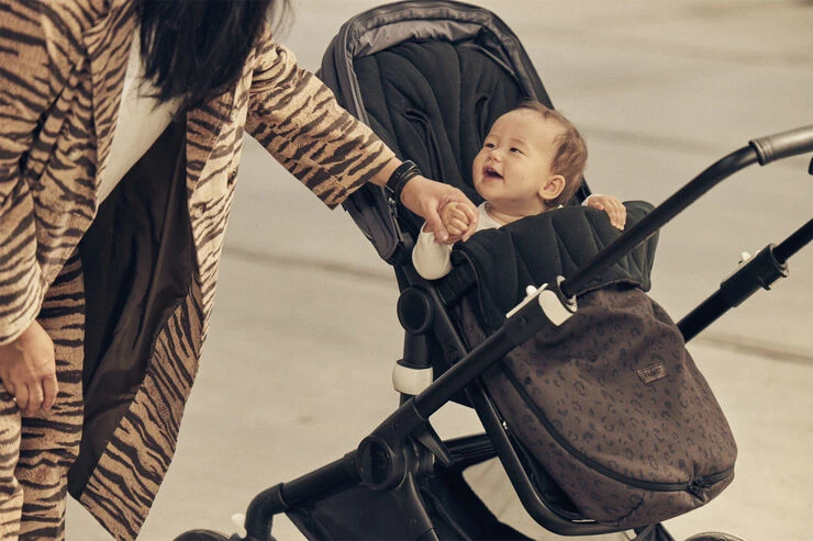 Najell Footmuff - Leopard Brown 4 Najell Footmuff - Leopard Brown - Billede 2