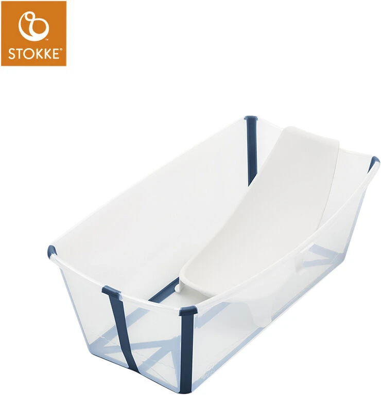 Stokke Flexi Bath Bundle Transparent Blue 5 Stokke Flexi Bath Bundle Transparent Blue - Billede 3
