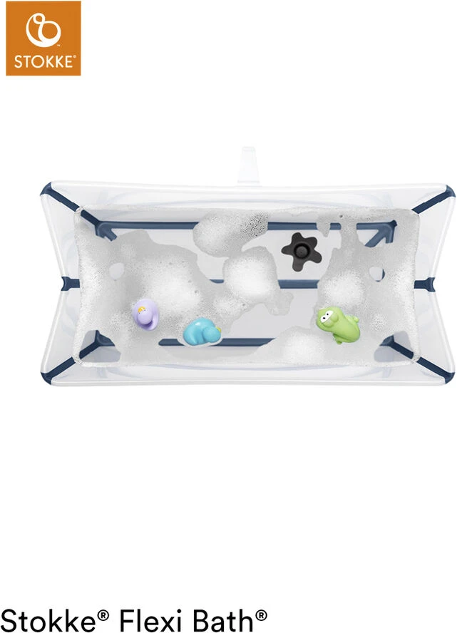 Stokke Flexi Bath Bundle Transparent Blue 7 Stokke Flexi Bath Bundle Transparent Blue - Billede 5