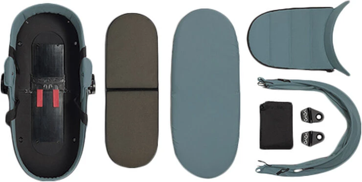 Babyzen YOYO Bassinet - Aqua 4 Babyzen YOYO Bassinet - Aqua - Billede 2