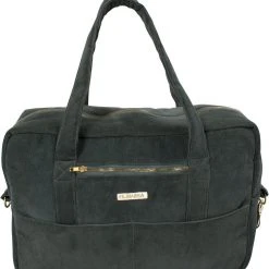 Filibabba Mommy Bag - Fløjl, Pine Green Pine Green