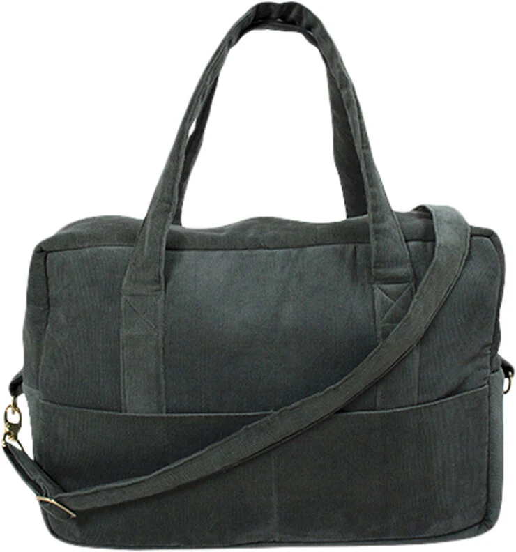 Filibabba Mommy Bag - Fløjl, Pine Green Pine Green 4 Filibabba Mommy Bag - Fløjl, Pine Green Pine Green - Billede 2