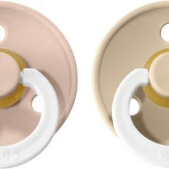 BIBS Colour 2 PACK Vanilla NIGHT/Dark Oak NIGHT Vanilla NIGHT/Dark Oak NIGHT -Ergobaby store unnamed file 857