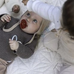 BIBS Colour 2 PACK Vanilla NIGHT/Dark Oak NIGHT Vanilla NIGHT/Dark Oak NIGHT -Ergobaby store unnamed file 859