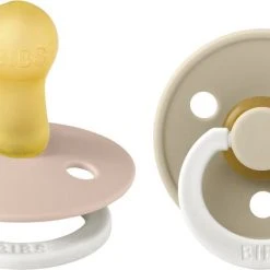 BIBS Colour 2 PACK Vanilla NIGHT/Dark Oak NIGHT Vanilla NIGHT/Dark Oak NIGHT -Ergobaby store unnamed file 860