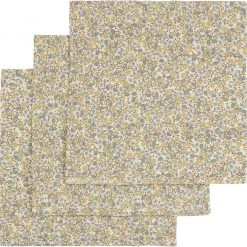 Konges Sløjd 3 PACK MUSLIN CLOTH JARDIN DE FLEURS