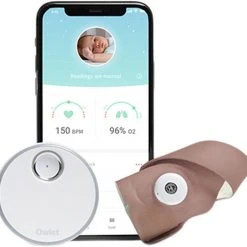 Owlet Smart Sock 3 Dusty Rose