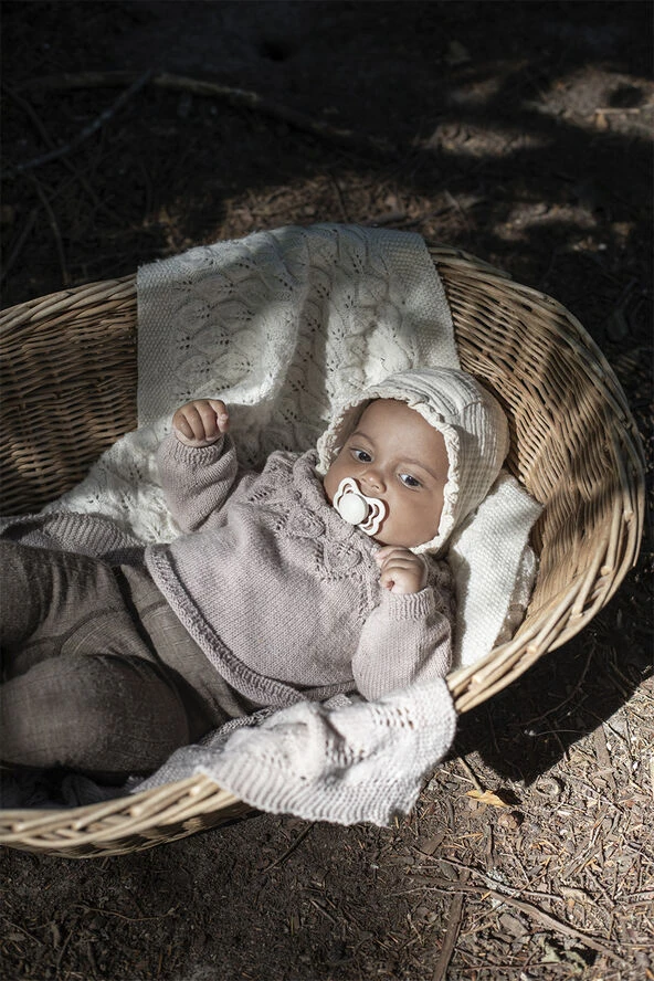 BIBS Supreme 2 PACK Silicone Ivory/Blush Ivory/Blush 6 BIBS Supreme 2 PACK Silicone Ivory/Blush Ivory/Blush - Billede 4