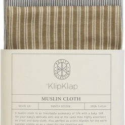 By KlipKlap Stofbleer Alfred Stripe (Latte)/Emil Stripe (Steel Grey)/Alfred Stripe