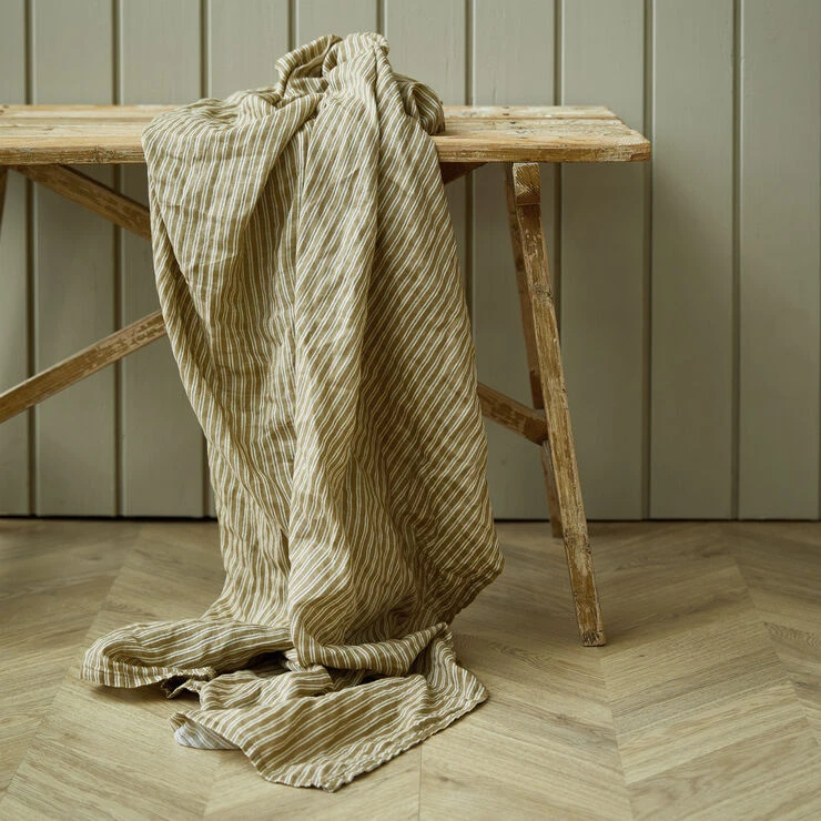 By KlipKlap Stofbleer Alfred Stripe (Latte)/Emil Stripe (Steel Grey)/Alfred Stripe 4 By KlipKlap Stofbleer Alfred Stripe (Latte)/Emil Stripe (Steel Grey)/Alfred Stripe - Billede 2