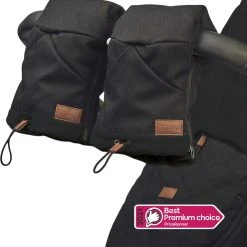 Najell Stroller Gloves - Matte Black