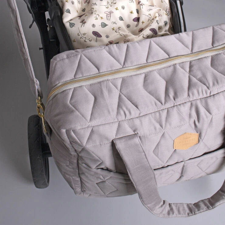 Filibabba Mommybag - Dark Grey Dark Grey 4 Filibabba Mommybag - Dark Grey Dark Grey - Billede 2